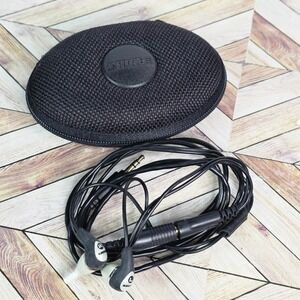 Shure SE310 Sound Isolating Earphones Wired No Tips With Carrying Case Tested